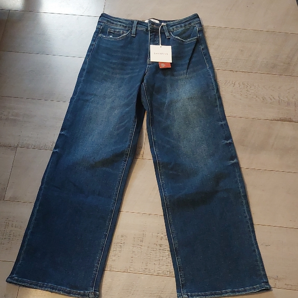 Lovervet by Vervet Wide-Leg Jeans
